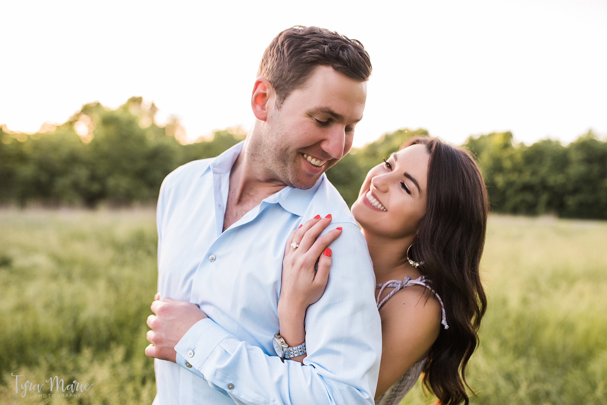 Burr Oak Woods Engagement Session by Tyra Marie Photography