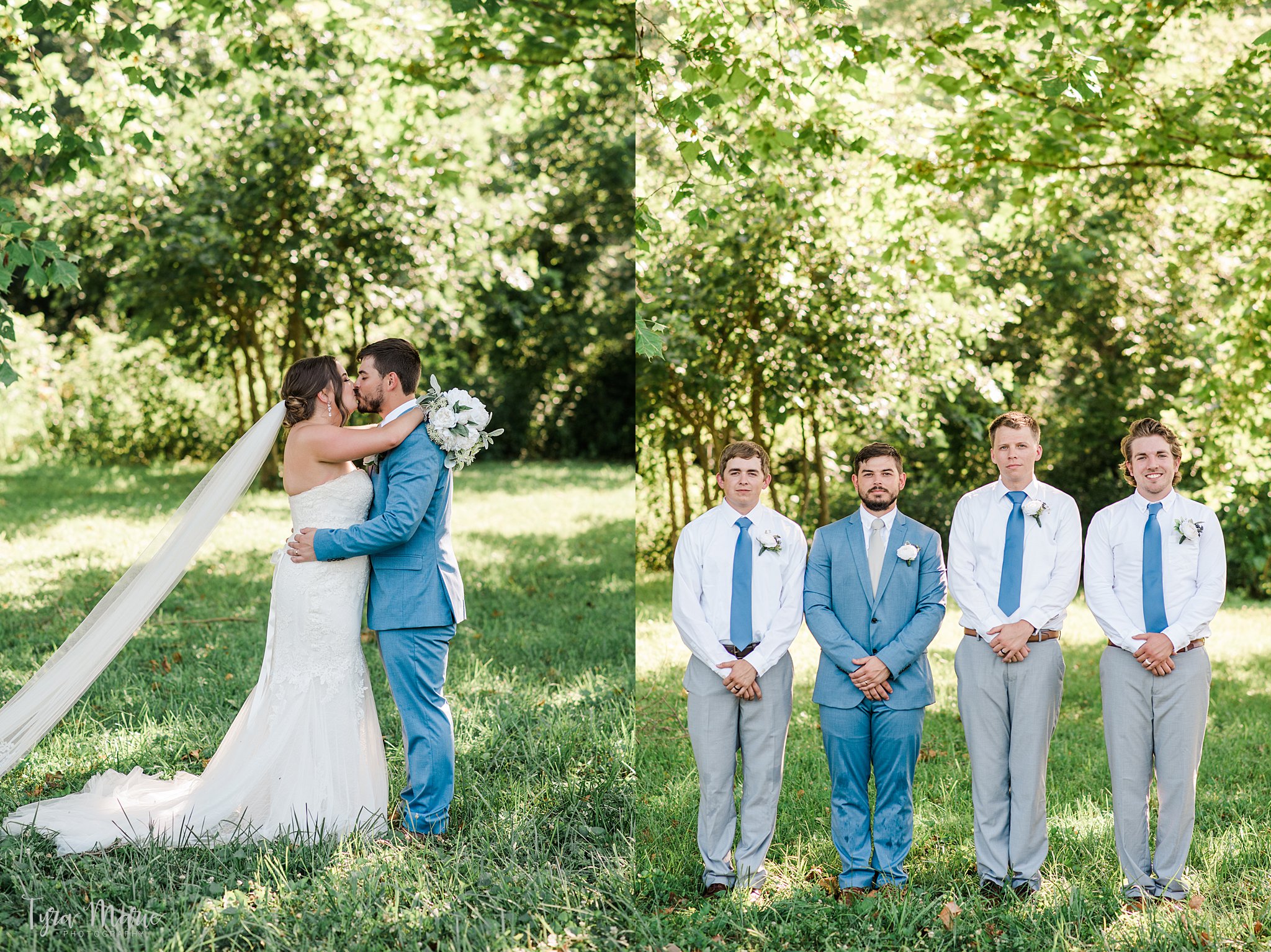 blue and gold summer wedding at 8th and Main Event Space | Grandview Missouri Wedding_0076.jpg