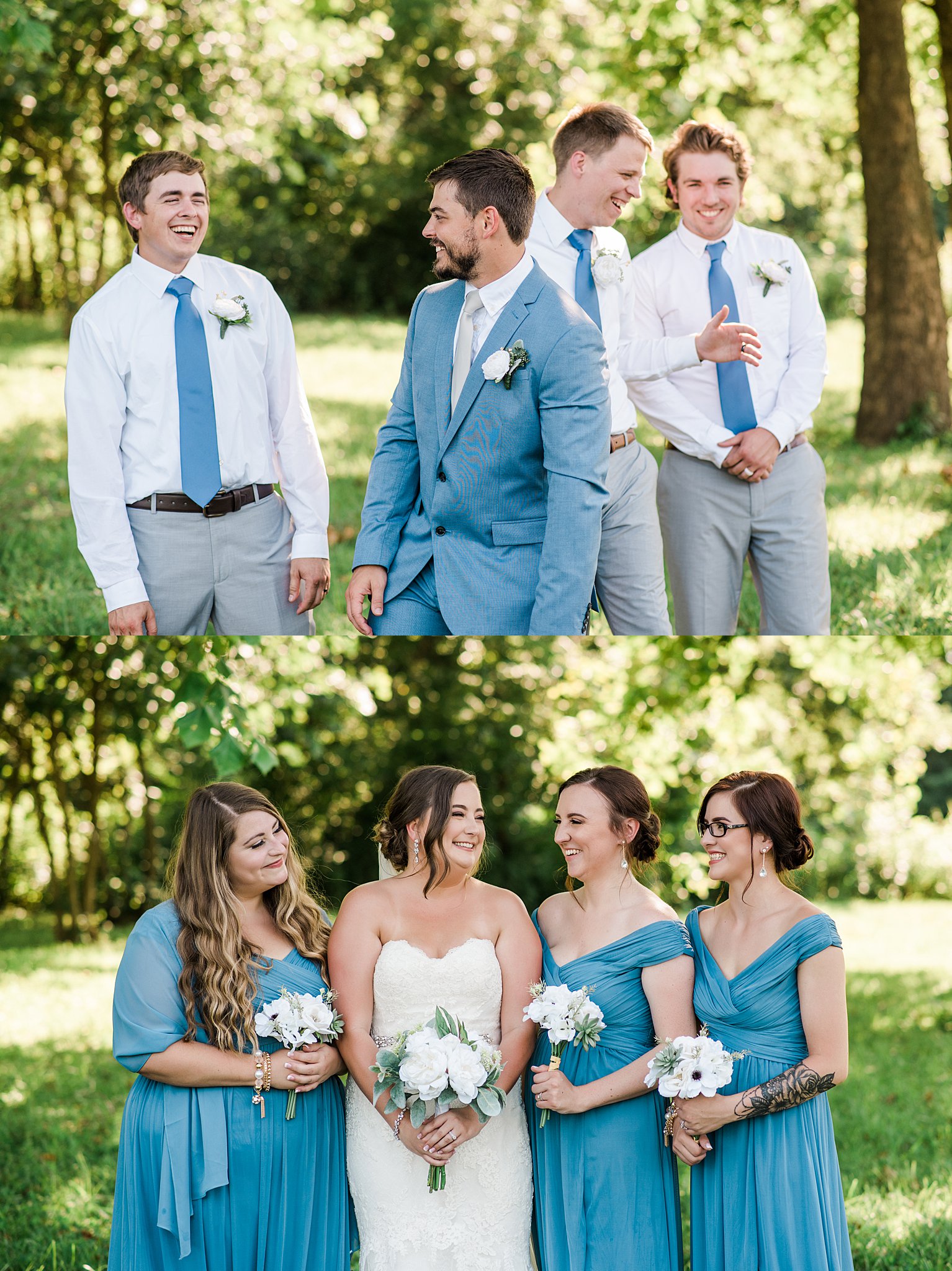 blue and gold summer wedding at 8th and Main Event Space | Grandview Missouri Wedding_0080.jpg