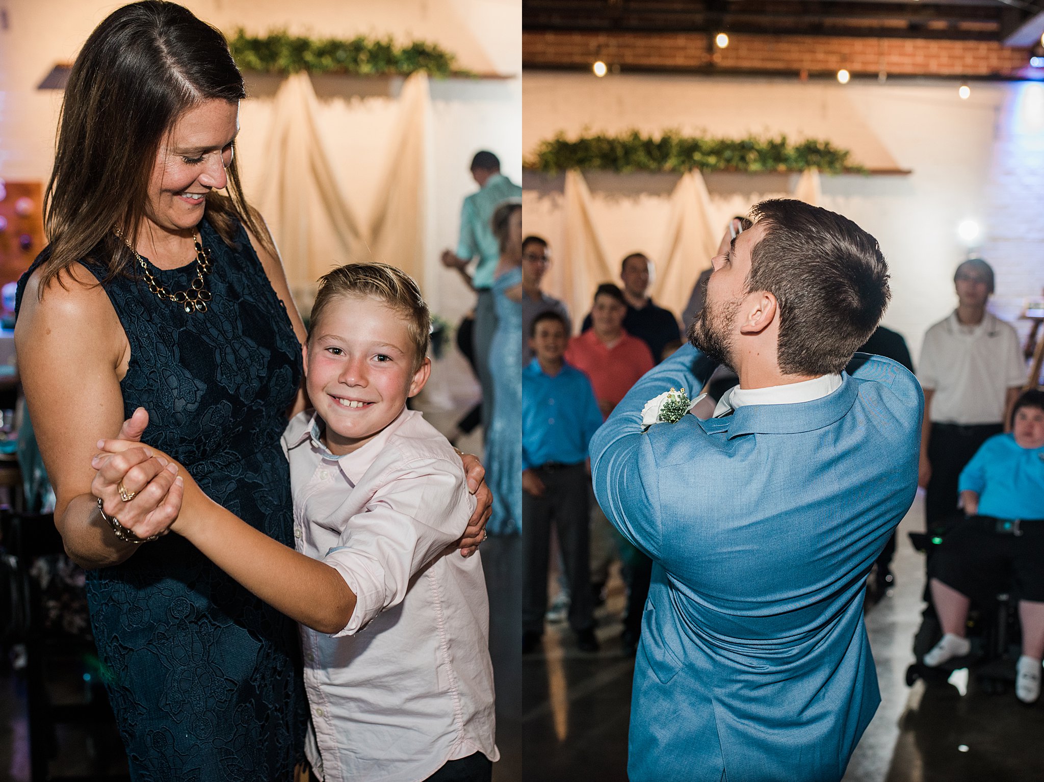 blue and gold summer wedding at 8th and Main Event Space | Grandview Missouri Wedding_0115.jpg